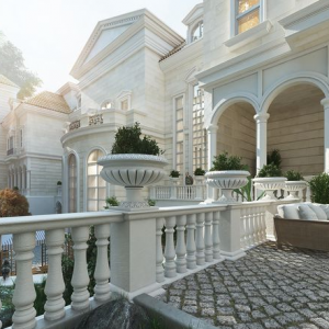 Hoa văn phù điêu cho nhà biệt thự, kiến trúc tân cổ điển