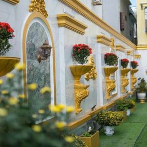 Phào chỉ hoa văn phù điêu