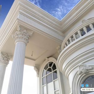 Phào chỉ hoa văn phù điêu