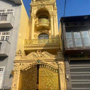Thi công phù điêu phào chỉ kết hợp đài phun nước kiến trúc châu Âu