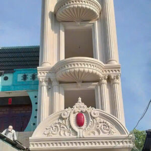 Phù điêu hoa văn mặt tiền