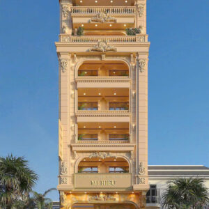 Phù điêu hoa văn mặt tiền