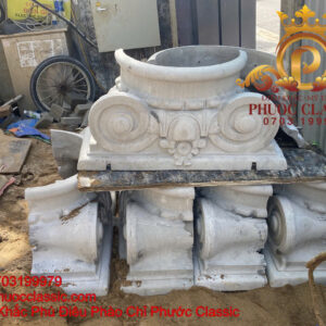 Phù điêu hoa văn mặt tiền