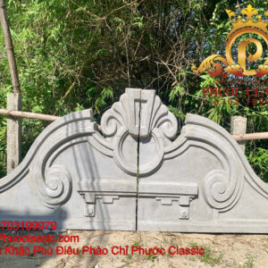 Phù điêu hoa văn mặt tiền