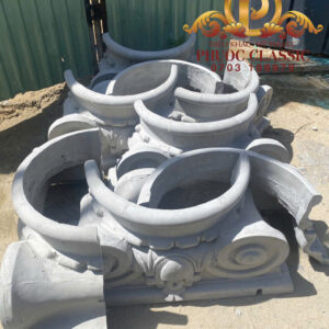 Phù điêu hoa văn mặt tiền