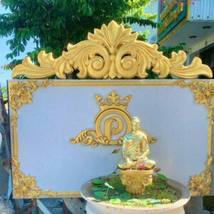 Phù điêu hoa văn mặt tiền