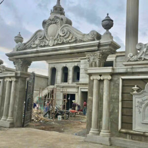 Phù điêu hoa văn mặt tiền