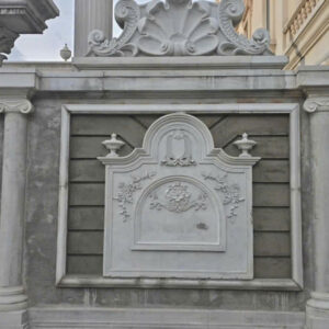 Phù điêu hoa văn mặt tiền