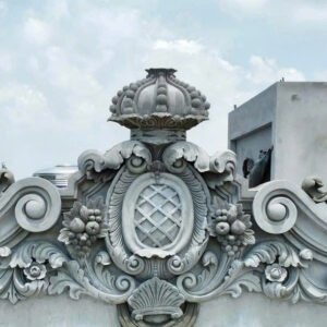 Phù điêu hoa văn mặt tiền