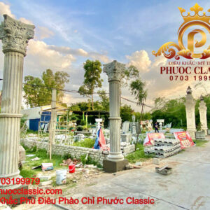 Phù điêu hoa văn mặt tiền