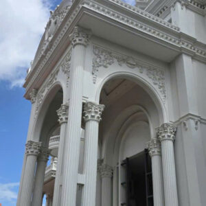 Phù điêu hoa văn mặt tiền