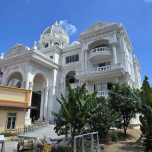 Phù điêu hoa văn mặt tiền