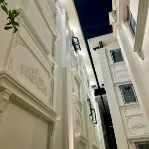 Phù điêu hoa văn mặt tiền