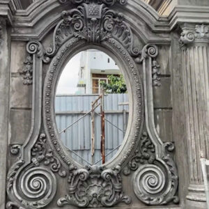 Phù điêu hoa văn mặt tiền