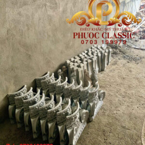 Phù điêu hoa văn mặt tiền