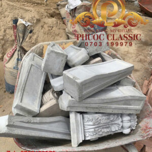 Phù điêu hoa văn mặt tiền