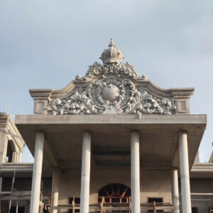 Phù điêu hoa văn mặt tiền