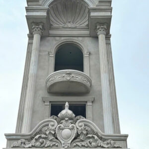 Phù điêu hoa văn mặt tiền