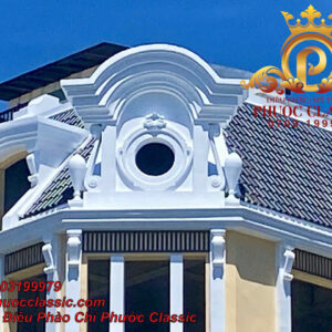 Phù điêu hoa văn mặt tiền