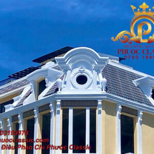 Phù điêu hoa văn mặt tiền