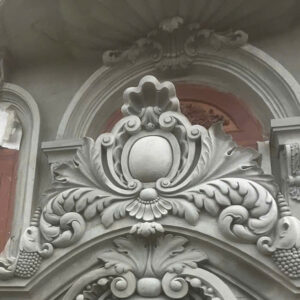 Phù điêu hoa văn mặt tiền