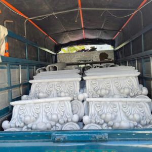 Phù điêu hoa văn mặt tiền