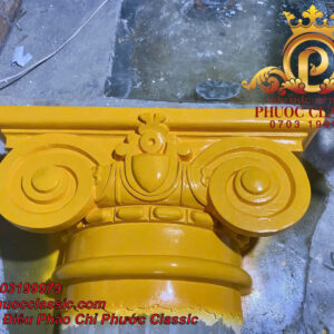 Phù điêu đầu cột