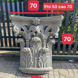 Phù điêu đầu cột