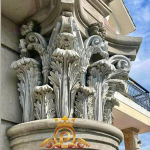 Phù điêu đầu cột