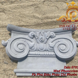Phù điêu đầu cột