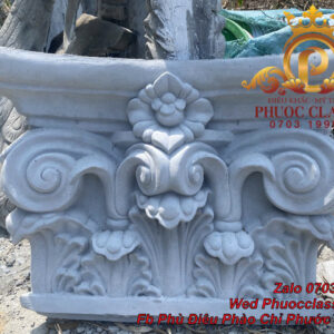 Phù điêu đầu cột