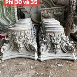 Phù điêu đầu cột