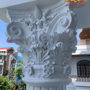 Phù điêu đầu cột