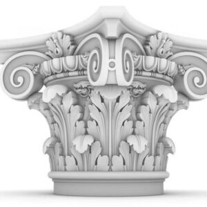 Phù điêu đầu cột