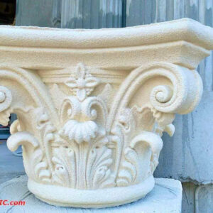 Phù điêu đầu cột