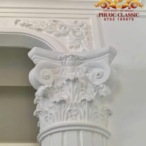 Phù điêu đầu cột