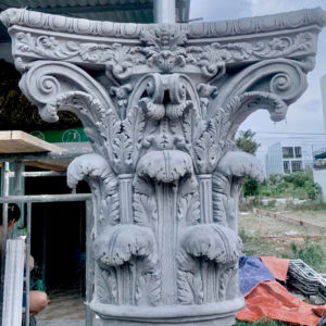 Phù điêu đầu cột