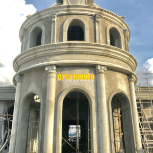 Phù điêu đầu cột