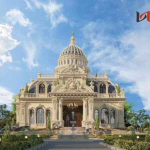 Phù điêu hoa văn mặt tiền