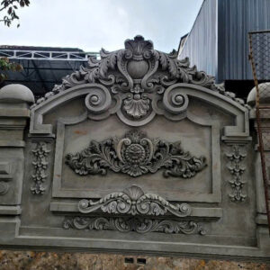 Phù điêu hoa văn mặt tiền