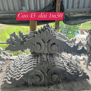 Phù điêu hoa văn mặt tiền