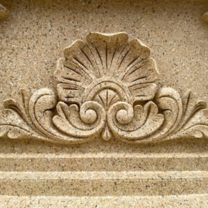 Phù điêu hoa văn mặt tiền