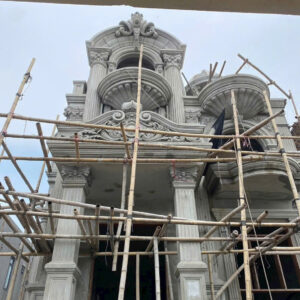 Phù điêu hoa văn mặt tiền