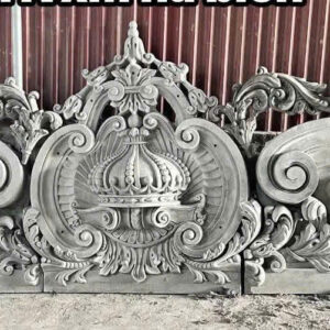 Phù điêu hoa văn mặt tiền