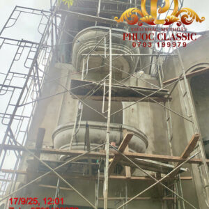 Phào chỉ xi măng sợi thủy tinh GRC