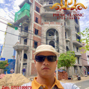 Phào chỉ xi măng sợi thủy tinh GRC