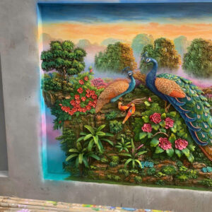 Phù điêu tranh tường