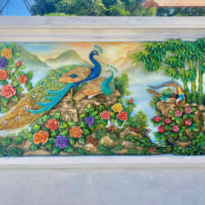 Phù điêu tranh tường