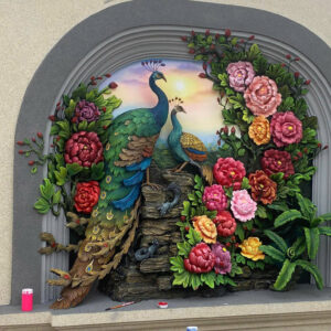 Phù điêu tranh tường