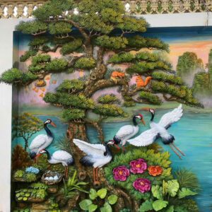 Phù điêu tranh tường